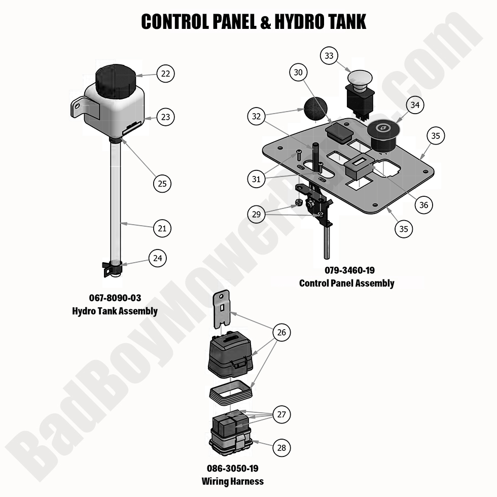 2020 Compact Outlaw Control Panel & Hydro Tank